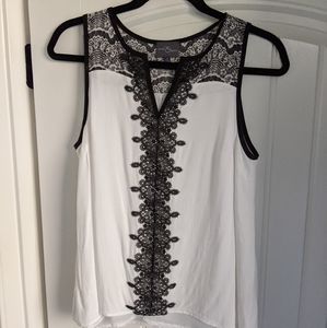 Market & Spruce B&W tank top from Stitch Fix